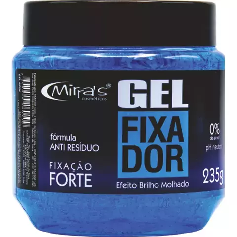 Gel Fixador Santa Clara Mirras Azul 235g