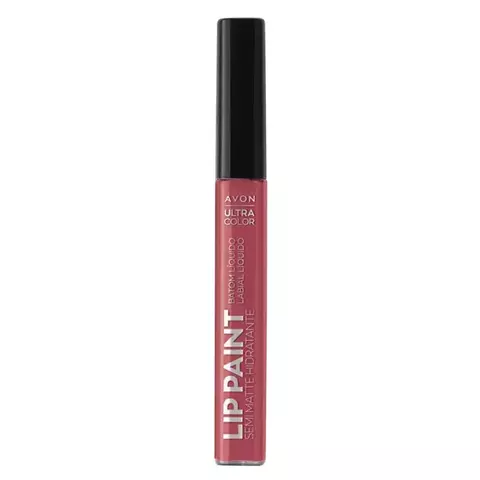 Batom Líquido Lip Paint Avon Ultra Color Rosê Singular 7ml 135554