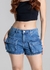 SHORTS JEANS SAWARY CARGO - 274756 - lesprado conceito