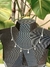 Choker Elo Português Gotas Chapa Pendurada