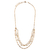 Colar Dourado com Pérolas - comprar online