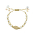Pulseira Macramê Dourada - comprar online