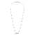 Colar Ródio Branco com Cristal Quartzo Azul - comprar online