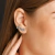 Ear Cuff Flor Prata 925 - comprar online