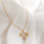 Pingente Menina Cravejado Com Zircônias Banhado a Ouro 18K - comprar online