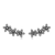 Ear Cuff Flor Prata 925