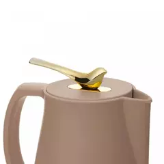 Garrafa Térmica Café 1L New Bird Gatilho Pássaro Nude Preta - Wolff na internet