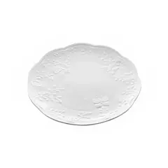 Prato sobremesa Porcelana New Bone Butterfly Flower - Lyor - comprar online