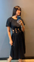 Vestido Argolas Miss Paraná Preto - loja online
