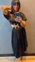 Vestido Argolas Miss Paraná Preto - Miss Elegância