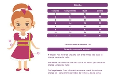 Vestido Infantil Fundo do Mar Com Cinto de Pérolas Luxo (3205VD)