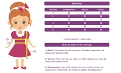 Vestido Infantil Rosa Jardim Encantado C/ Cinto de Pérolas (1112RS) - comprar online