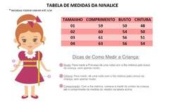 Vestido Infantil Pink C/ Aplique de Flores e Renda Luxo (3577PK) - comprar online