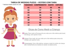Vestido Infantil Azul Royal Renda Cinto Pérolas C/Tiara (1053AR) - comprar online