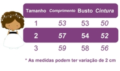 Vestido Infantil Azul Poá Com Cinto de Strass e Pérolas (4493AP) - comprar online