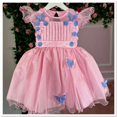 Imagem do Vestido Infantil Jardim Encantado Luxo 4 anos (93.93.271)