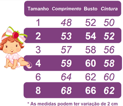 Vestido Infantil Moranguinho Baby Rosa Festas (1174RO) - comprar online