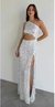 Vestido Recorte Tiras lentejuelas en internet