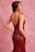 Vestido Burgundy Prisma - Prisma Chic Casual 