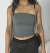 Tube Top Cinza - comprar online