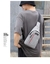 Imagem do Moda masculina multifunction bolsa de ombro crossbody saco no ombro saco de desp