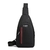 Moda masculina multifunction bolsa de ombro crossbody saco no ombro saco de desp - loja online