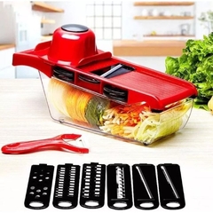 Ralador fatiador de legumes mandoline multifuncional - comprar online