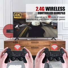Consoles de Videogame, 4K 2,4G Wireless 10.000 jogos - Gold Drop shopping