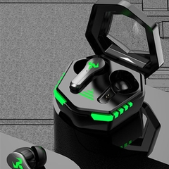 Fone Bluetooth Gamer TWS 5.0 Earbuds Altomex A-607 - Gold Drop shopping
