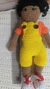 Boneca Negra amigurumi