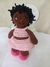 Boneca Negra Amigurumi - Anis anis