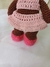 Boneca Negra Amigurumi na internet