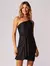 Vestido Curto Liso Noir Preto na internet