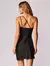 Vestido Curto Liso Noir Preto - comprar online