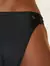 Biquíni Lisos Top Meia Taça + Tanga Lateral Média Preto