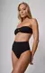 Biquíni Bardot Preto Top Twice + Calcinha Basic na internet
