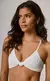 Biquíni Bardot Off White Top Camila Nó + Calcinha Basic