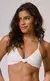Biquíni Bardot Off White Top Camila Nó + Calcinha Basic - comprar online