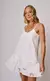 Vestido Flowy Off White - comprar online