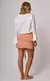 Chemise Eliana Pesponto Ocre Off White - loja online