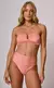 Biquíni Stripe Coral + Calcinha Double - Donna Lô