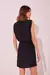 Vestido Curto Liso Clássico Preto na internet