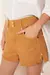 Short Jeans Coral Marrom na internet