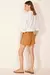 Short Jeans Coral Marrom - comprar online
