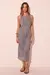 Vestido Midi Pelicano Azul