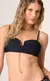 Biquíni Corselet Preto + calcinha basic - comprar online