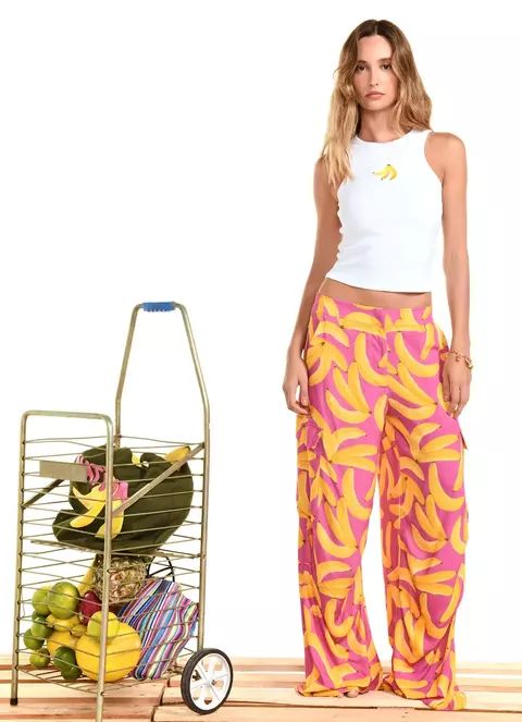 Calça Safari Pink Bananas