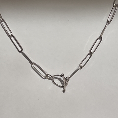 Choker eslabon largo de 2cm - Gabriela Diez Joyas
