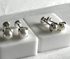 Aros Perlita - Gabriela Diez Joyas