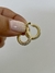 Argollita Devan (Ar4) Plata dore 925